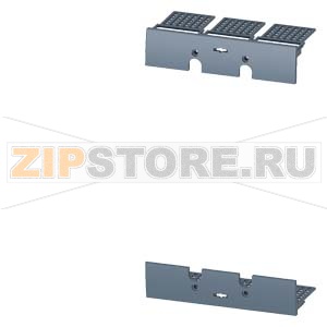 КРЫШКА КЛЕММНИКА ВТЫЧНОГО ЦОКОЛЯ И ВЫКАТНОЙ КОРЗИНЫ ПРИНАДЛЕЖНОСТЬ ДЛЯ 3-ПОЛ. 3VA2 100/160/250 И 3VA3 250 Siemens 3VA9123-0KB01 