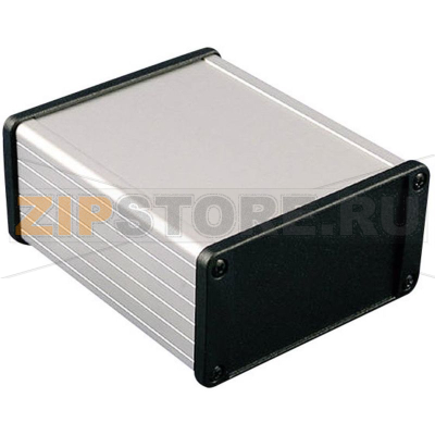 Корпус алюминиевый 160x104x54.6 мм, черный, 1 шт Hammond 1457N1601BK 