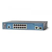 Коммутатор 12xFE (PoE), 1xGE/SFP, IP Base Cisco WS-C3560-12PC-S