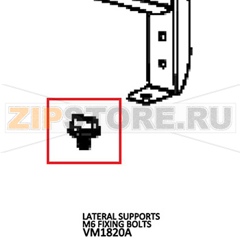 Lateral supports M6 fixing bolts Unox XVC 705E Lateral supports M6 fixing bolts Unox XVC 705EЗапчасть на деталировке под номером: 52Название запчасти на английском языке: Lateral supports M6 fixing bolts Unox XVC 705E