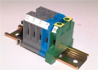 Terminal strip, 16 mm²   L1-L3,N,PE