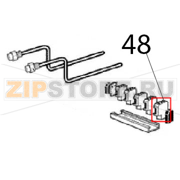 Ground terminal Angelo Po 31PIE6 Ground terminal Angelo Po 31PIE6Запчасть на деталировке под номером: 48