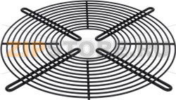 GRIGLIA VENT.315 NERA 