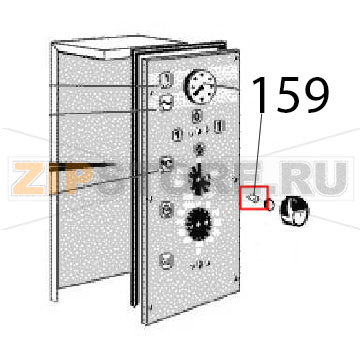 Knob spring Angelo Po FC241G Knob spring Angelo Po FC241GЗапчасть на деталировке под номером: 159