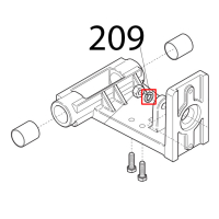 Rondella piana DIN125, D8 Sirman Canova 300