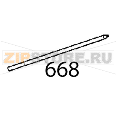 Perno motore inox Sirman Mirra 220 Perno motore inox Sirman Mirra 220Запчасть на деталировке под номером: 668