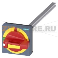 ДВЕРНОЙ ПОВОРОТНЫЙ ПРИВОД АВАРИЙН.ОСТАНОВ. ДЛЯ 3KD ТР1 И 2 SIZE 75X75, SHAFT 8X8, 300MM БЕЗ ДОПУСК.КОМПЕНС. Siemens 8UD1171-2AD15