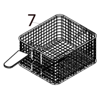 Frying basket+handle Hurakan HKN-FR6L