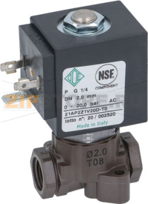 ELETTROVALVOLA ODE 2 VIE ø 1/4&quot; 230V 