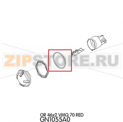 Or 46x2 VMQ 70 red Unox XB 803 Or 46x2 VMQ 70 red Unox XB 803Запчасть на деталировке под номером: 50Название запчасти на английском языке: Or 46x2 VMQ 70 red Unox XB 803