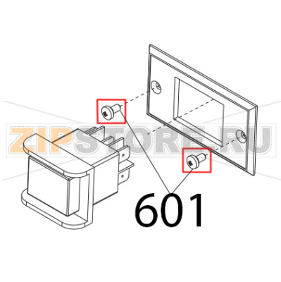 Vite autof. TCB and DIN7981, D2.9x9.5 Sirman Mirra 250 C Vite autof. TCB and DIN7981, D2.9x9.5 Sirman Mirra 250 CЗапчасть на деталировке под номером: 601