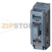 SENTRON, предохранительный Разъединитель 3NP1, 1-pole, NH3, 630 A, for assembly and installation on mounting plate, плоские клеммы, предохранительный monitoring electronic EFM15, cover level 70mm Siemens 3NP1161-1DA14