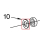 Washer, Ball Bearing (Front) KitchenAid K45SS