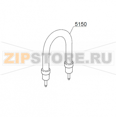 Plas Cont thermoplastic pipe DIHR GS 40 Plas Cont thermoplastic pipe DIHR GS 40Запчасть на деталировке под номером: 5150Название запчасти на английском языке: Plas Cont thermoplastic pipe DIHR GS 40
