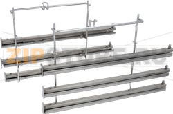 Full extension rails 3 fold 