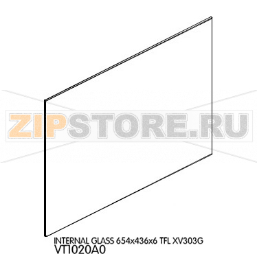 Internal glass 654x436x6 TF Unox XV 303G Internal glass 654x436x6 TF Unox XV 303GЗапчасть на деталировке под номером: 90Название запчасти на английском языке: Internal glass 654x436x6 TF Unox XV 303G