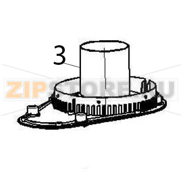 Bottom under base Hurakan HKN-SPM Bottom under base Hurakan HKN-SPMЗапчасть на деталировке под номером: 3