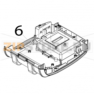 Lower cover TSC Alpha-4L Lower cover TSC Alpha-4LЗапчасть на деталировке под номером: 6