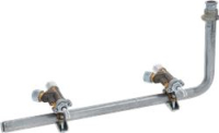 RAMPE GAZ + 2 ROBINETS  GR 40 G