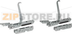 HINGES FOR OVEN KIT 2 PCS NARDI TYPE 