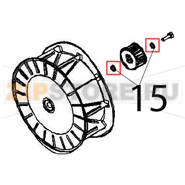 Washer Angelo Po FX101E1 Washer Angelo Po FX101E1Запчасть на деталировке под номером: 15