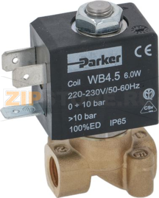 ЭЛЕКТРОМАГНИТНЫЙ КЛАПАН 2 ПУТИ Ø 1/8&quot; 230В 