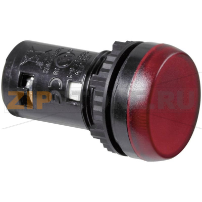 Лампа сигнальная 130 В, красная Baco L20SC10M 