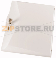 Дверь белая с замком, ДхШхВ=45x245x580 Eaton BCZ-A-TWS-4/52