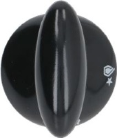 KNOB FRANKE BLACK ø 35 mm