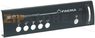 PANNELLO PULSANTIERA DX ABM BLU 