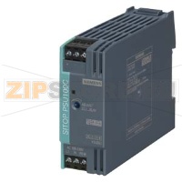 SITOP PSU100C 12 V/2 A СТАБИЛИЗИРОВАННЫЙ БЛОК ПИТАНИЯ ВХОД:  ~100-230 В ВЫХОД:=12 В/2 A Siemens 6EP1321-5BA00