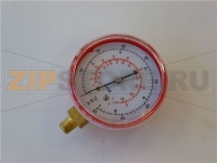 MANOMETRO ALTA PRESSIONE ROSSO ø 72 mm