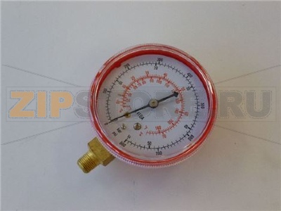 MANOMETRO ALTA PRESSIONE ROSSO ø 72 mm 