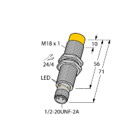 Датчик индуктивный Turck NI12U-G18-ADZ30X2-B3331