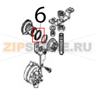 O-Ring Angelo Po C165D O-Ring Angelo Po C165DЗапчасть на деталировке под номером: 6