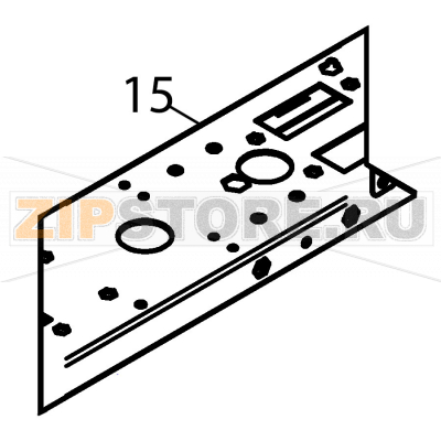 Leg support strip 1M Fagor CE9-41 Leg support strip 1M Fagor CE9-41Запчасть на деталировке под номером: 15Название запчасти Fagor на английском языке: Leg support strip 1M CE9-41.