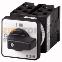 Переключатель вкл/выкл, T0, 20 A, монтаж, 5 модуль, 10-полюсн Eaton T0-5-8346/E