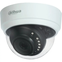 Видеокамера HDCVI, купольная Dahua DH-HAC-D1A21P-0280B