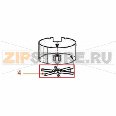 Upper star with pin Mazzer Top Upper star with pin Mazzer Top

Запчасть на сборочном чертеже под номером: 4

Название запчасти Mazzer на английском языке: Upper star with pin Mazzer Top