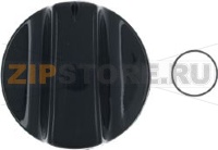 KNOB BLACK S-2K W.OUT/PIN