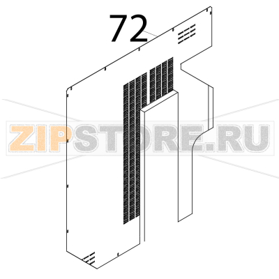 Schiena Tecnoeka KF 1010 EV UD Schiena Tecnoeka KF 1010 EV UDЗапчасть на деталировке под номером: 72