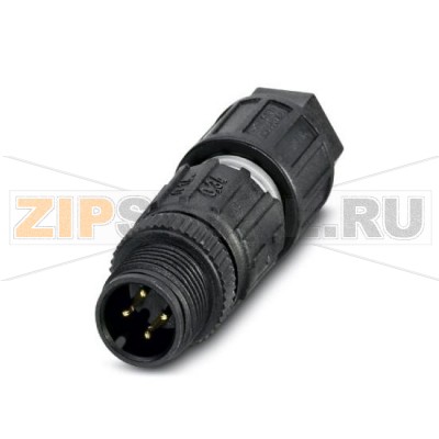 Соединитель для датчика / исполнительного элемента Phoenix Contact SACC-M12MS-4QO-0,34M TURCK штыревые контакты, прямой, 4-полюсный, M12, с механическим ключом А-типа, QUICKON-ONE, пластмассовая накатанная гайка, макс. диаметр кабеля 6 мм.Минимальный заказ: 50 шт.Упаковка: 50 шт.
