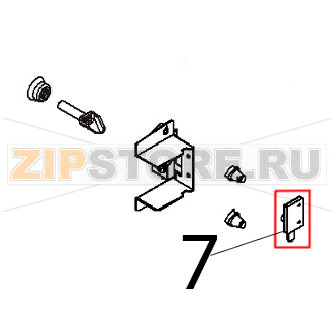 Chiavistello vetro interno Angelo Po FX82E2T Chiavistello vetro interno Angelo Po FX82E2TЗапчасть на деталировке под номером: 7