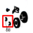 E-Ring,Φ3.0*Φ7.0*0.6t/mm Godex RT200