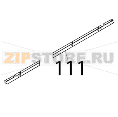 Rinforzo inferiore porta Tecnoeka KF 1010 EV UD Rinforzo inferiore porta Tecnoeka KF 1010 EV UDЗапчасть на деталировке под номером: 111