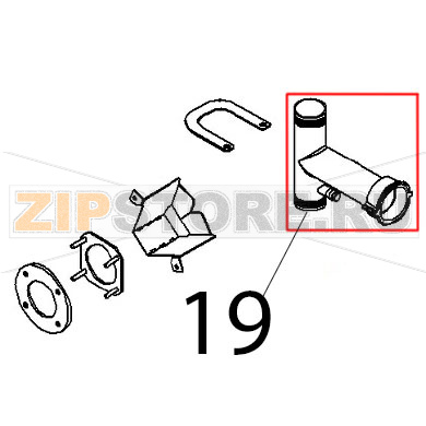 Prolunga scarico comp. Angelo Po FX101G2 Prolunga scarico comp. Angelo Po FX101G2Запчасть на деталировке под номером: 19