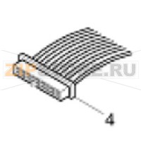 Шлейф печатающей термоголовки TSC TTP-343 Plus