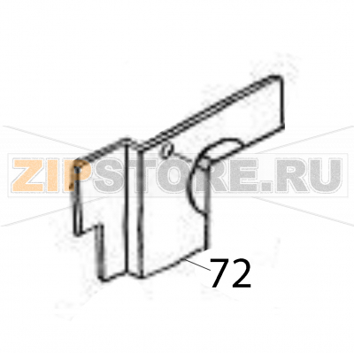 Heat plate Sato M84Pro Heat plate Sato M84ProЗапчасть на деталировке под номером: 72Название запчасти на английском языке: Heat plate Sato M84Pro.