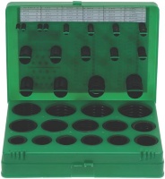 "ЗЕЛЕНЫЙ" НАБОР МЕТРИЧЕСКИХ УПЛОТНИТЕЛЬНЫХ КОЛЕЦ NBR - 396 ШТ