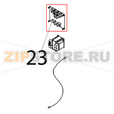 Gr. scheda el. LED Angelo Po FX201G3 Gr. scheda el. LED Angelo Po FX201G3Запчасть на деталировке под номером: 23